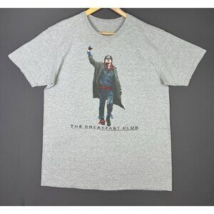 Vintage Y2K The Breakfast Club Movie Promo Rare Show TV Grey Shirt